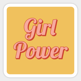 Girl Power Sticker